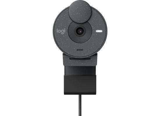 Logitech Brio 300 Full HD USB Webcam - Graphite